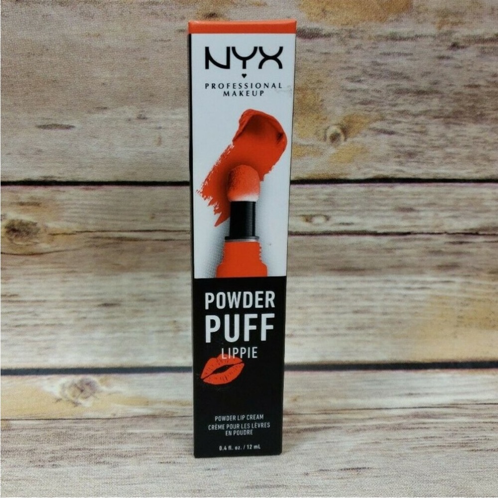 NYX Powder Puff Lippie Lip Cream Crushing Hard Red